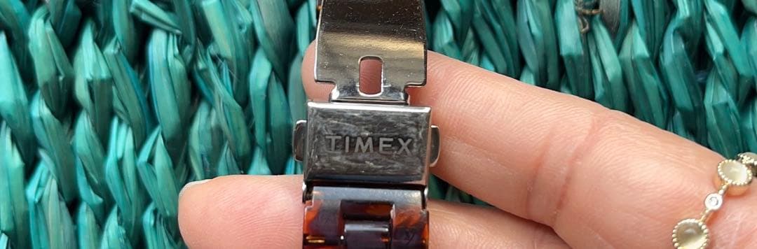 タイメックス　ビームス　べっ甲腕時計