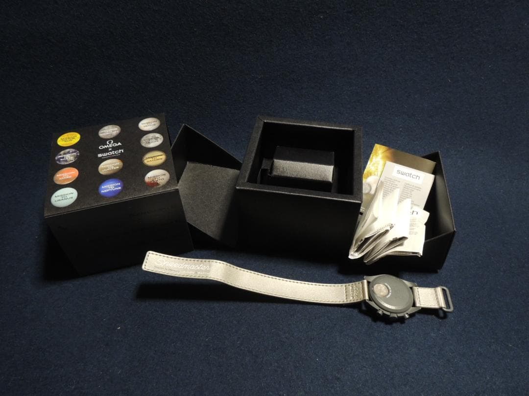 中古「OMEGA×SWATCH　MISSION　TO　MERCURY」腕時計