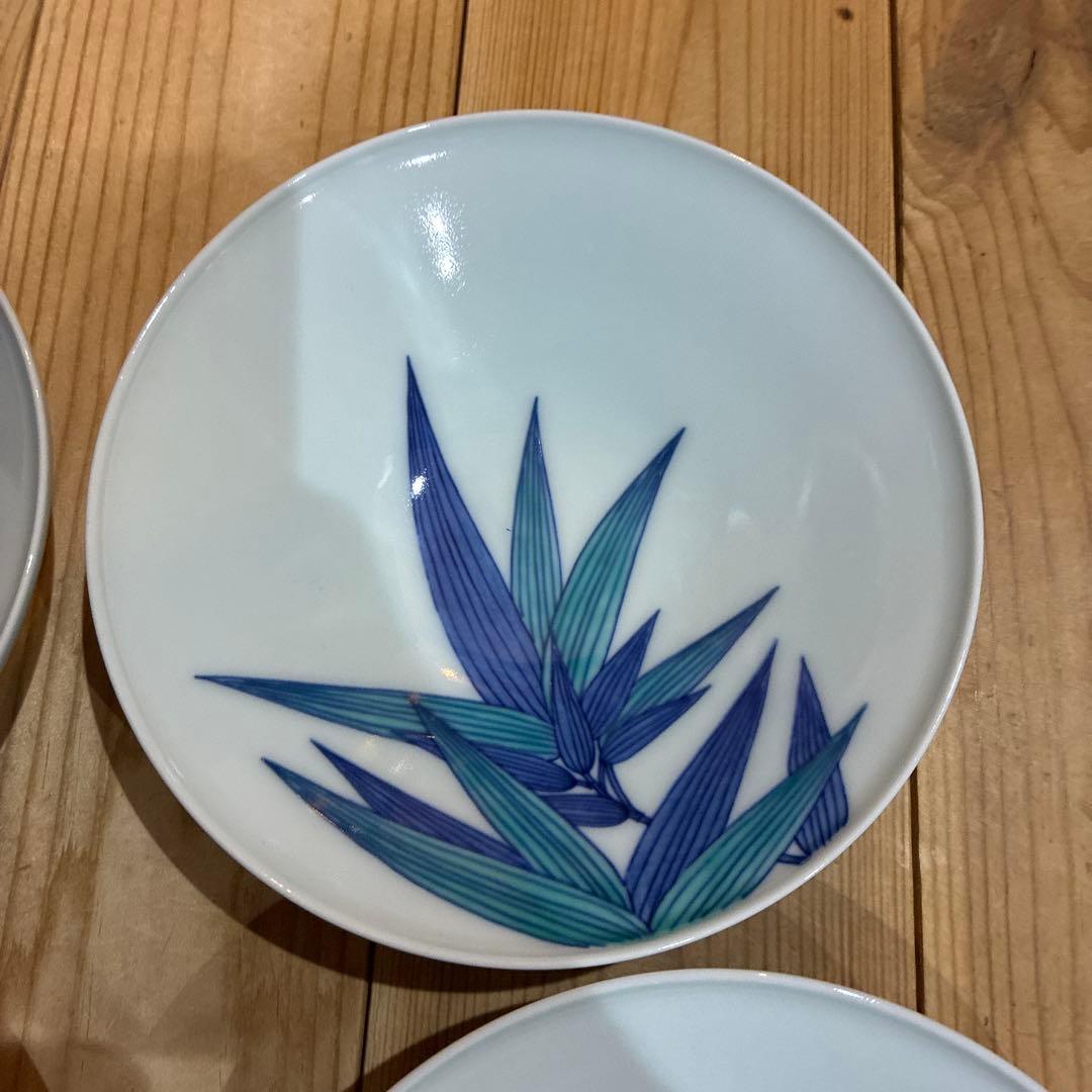 十三代 今泉今右衛門 皿 セット 食器 笹絵飾皿