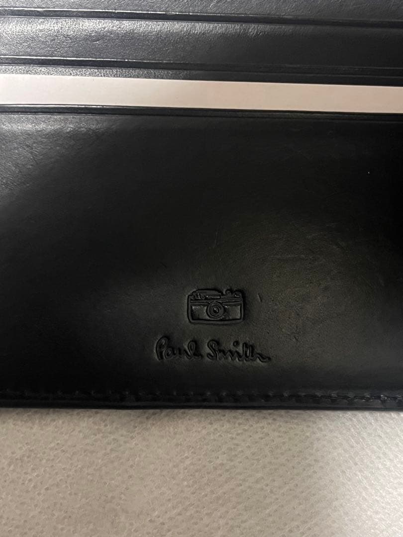 ポールスミス　財布　Paul Smith 折り財布 BPS633 ブラック　黒