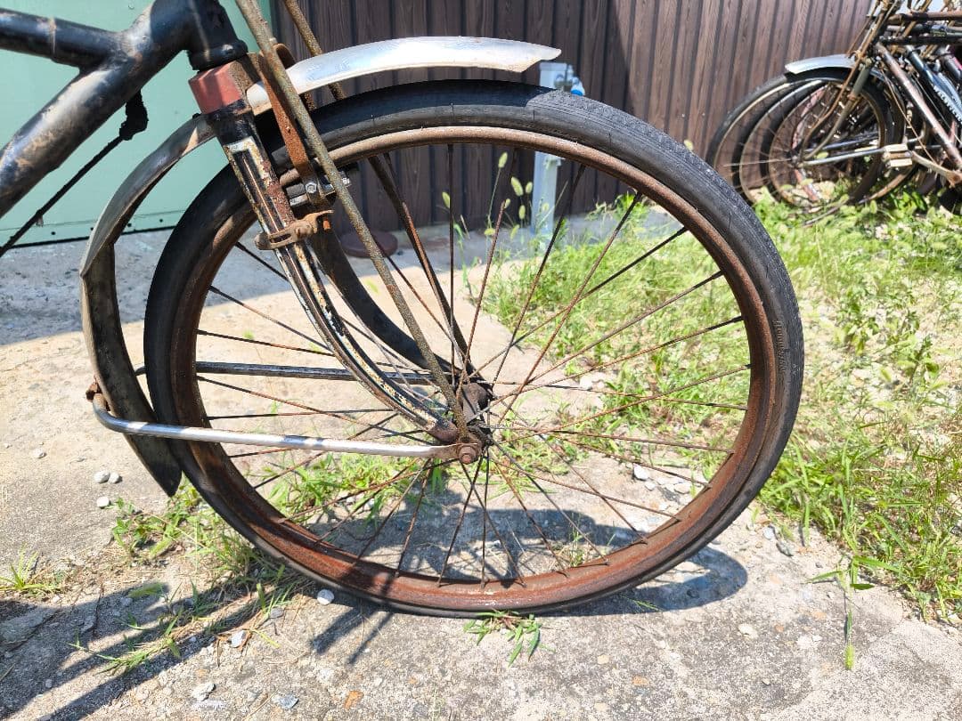 アンティーク運搬実用自転車ロータル