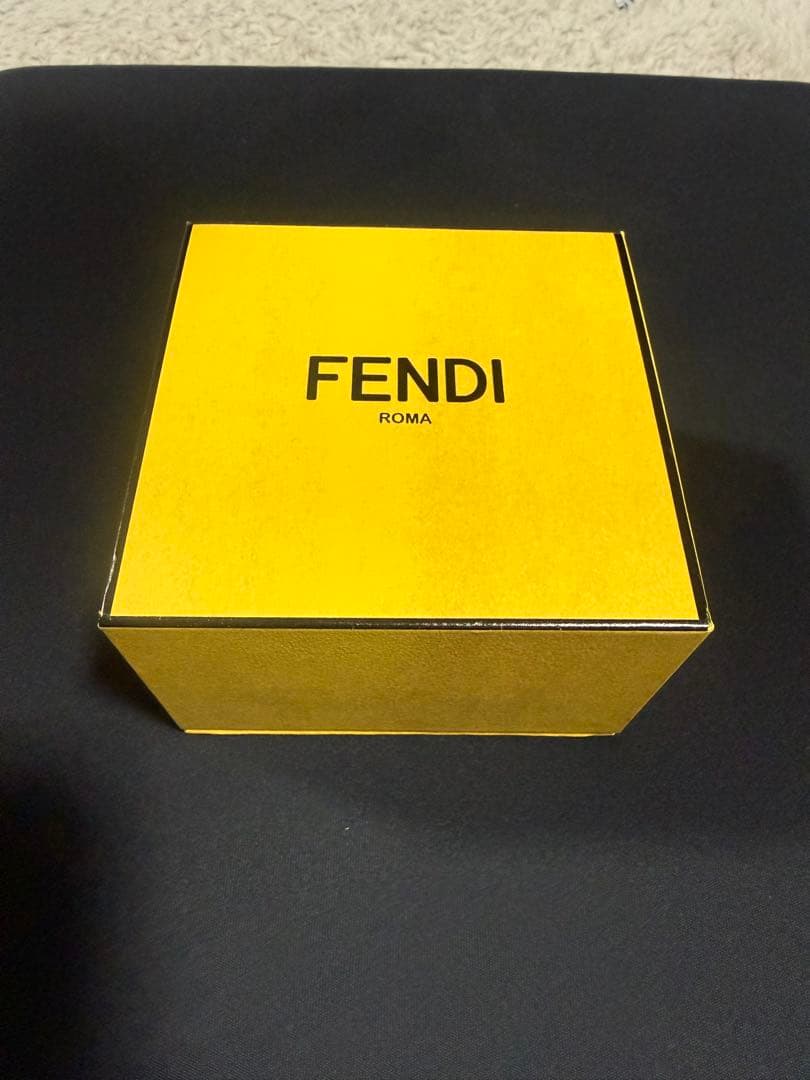 【美品】フェンディ　チェーン　ブレスレット　喜平　FF シルバー　ロゴ刻印