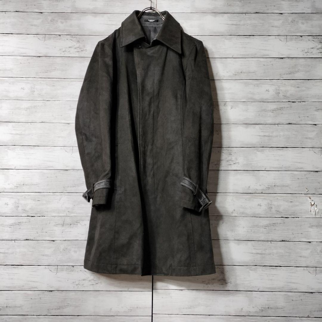 00s Tornado Mart レザーコート スウェード風コーティング