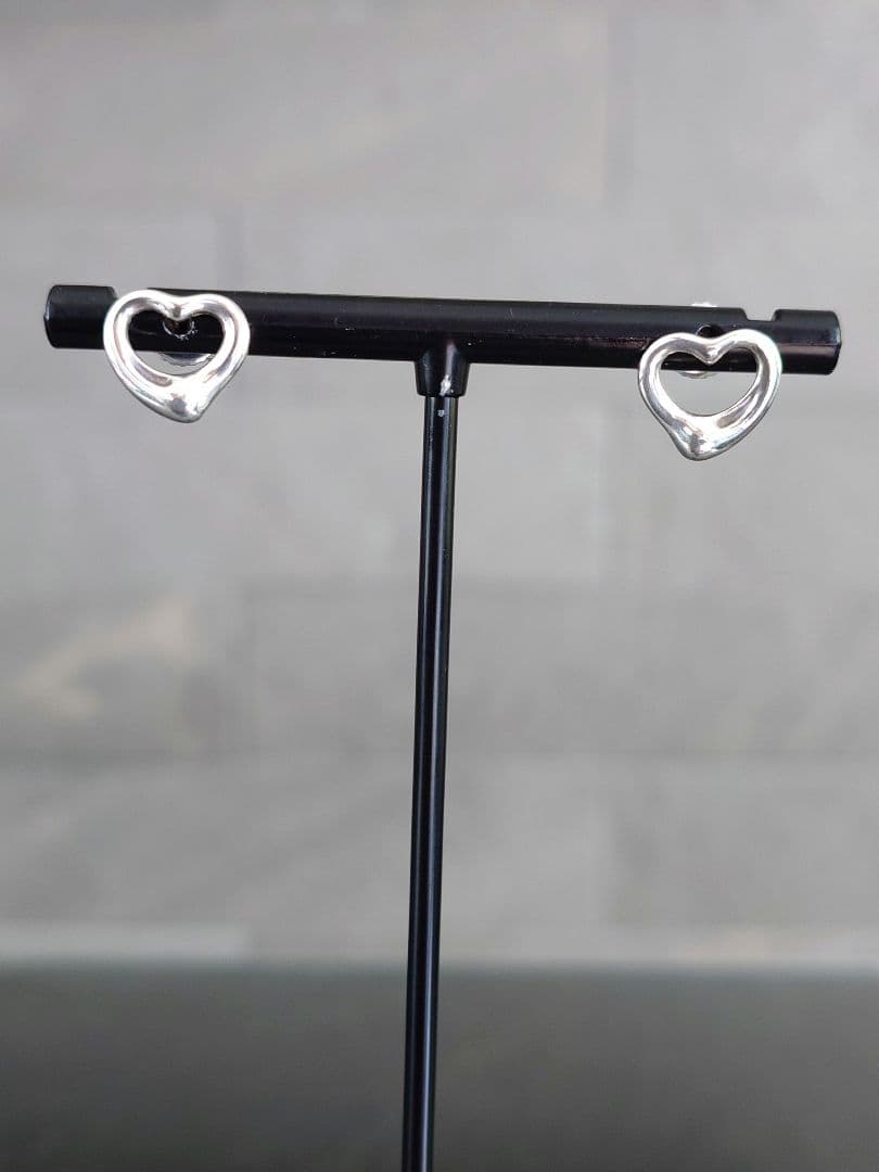 Tiffany & Co. ハート型ピアス 付属品付き