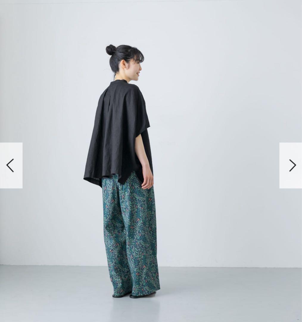 新品タグ付き　かぐれ　リネンスクエアケープブラウス　アーバンリサーチ ドアーズ
