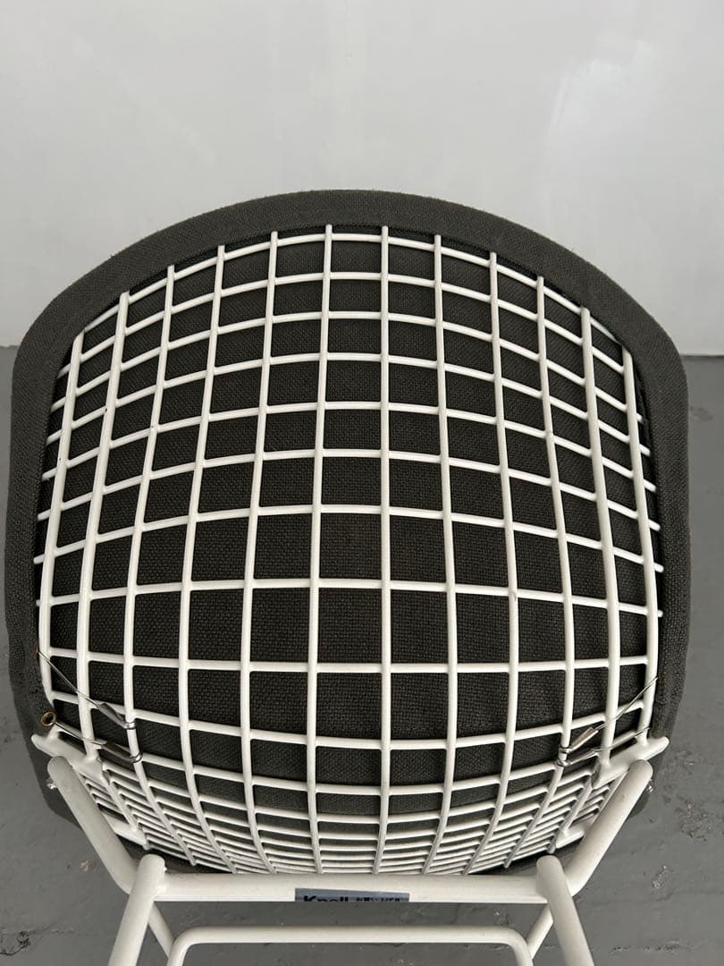 週末限定！ハリーベルトイア　ワイヤーチェア　knoll フルカバー　グレー