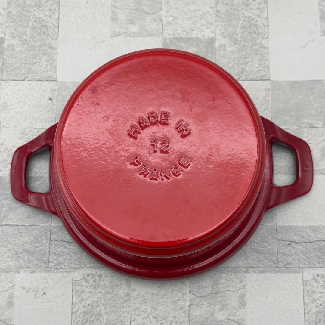 廃盤品STAUB ストウブ ヴィンテージシリーズ Rココット チェリー