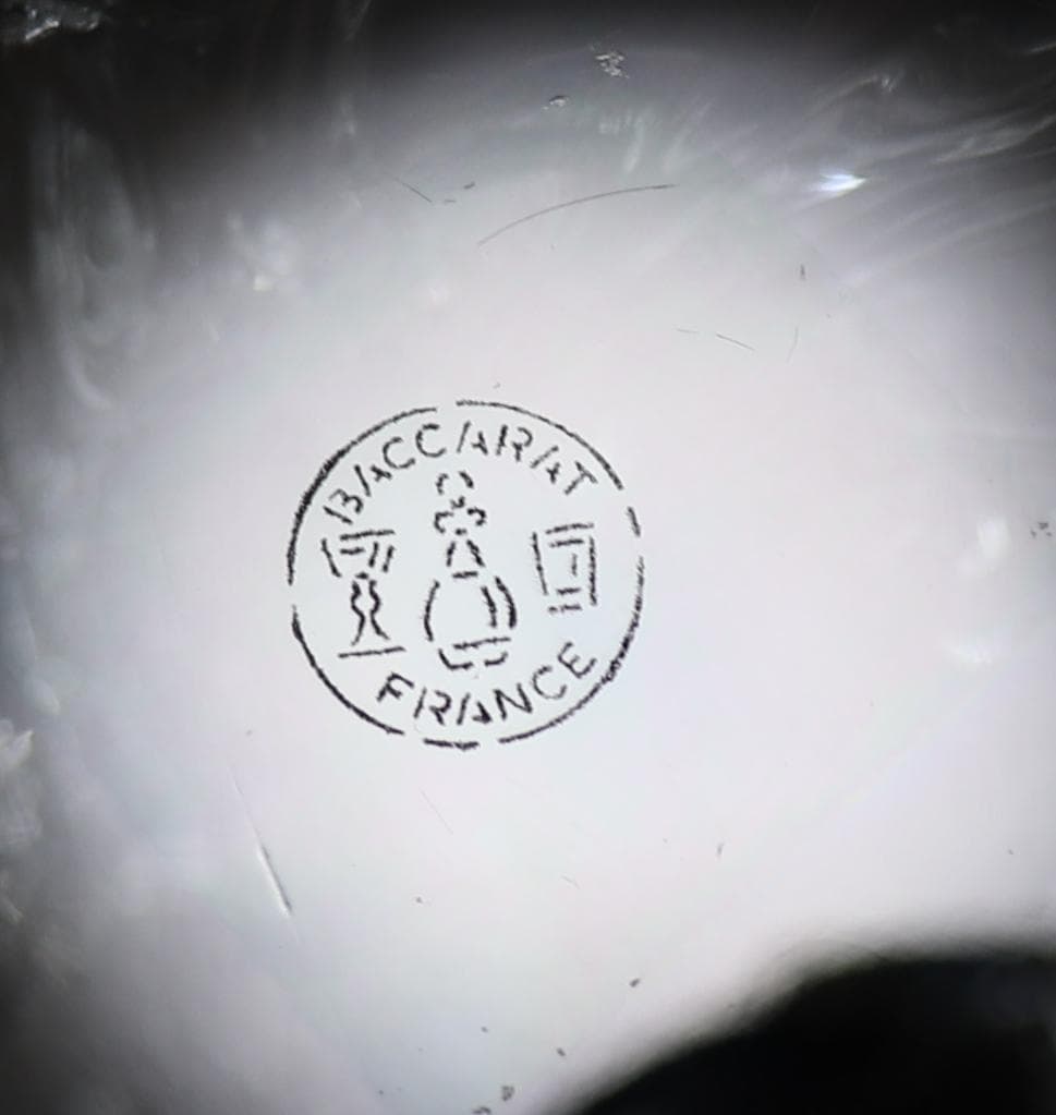 バカラ 美品 大型 フィギュリン 24cm1.1kg ラファエロ 聖母子像 廃版