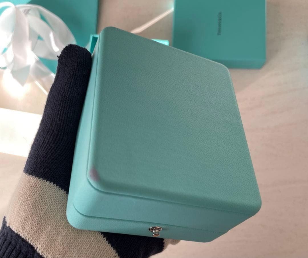 ティファニー ソリティア ダイヤモンド スタッド ピアス プラチナ 2回使用