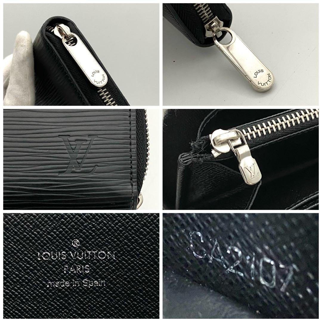 保管品　ルイヴィトン　エピ　ジッピーウォレット　長財布　ブラック