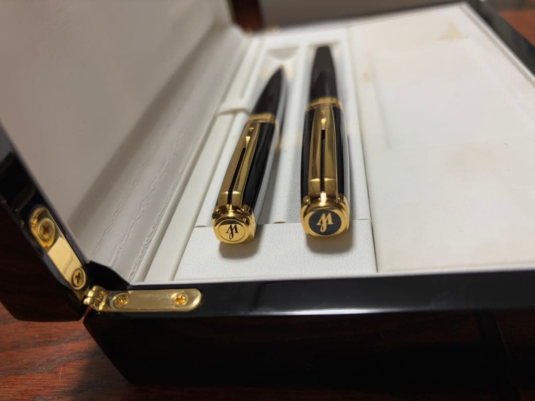 WATERMAN 万年筆 ボールペン セット エクセプションスリム k18 美品