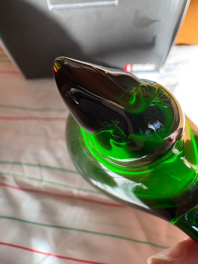  Scope別注 シエッポ グリーン×ブラウン（布と箱付）