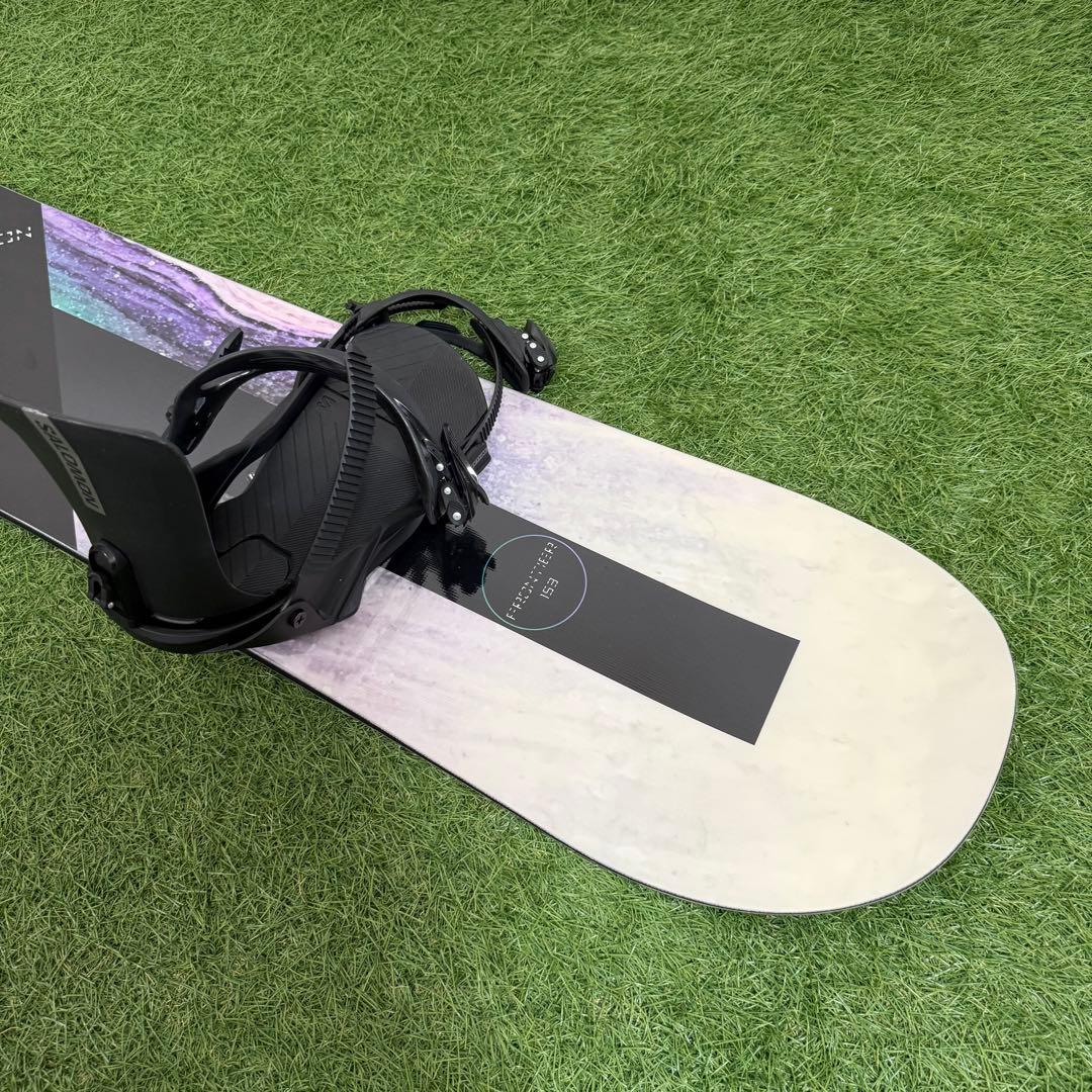 専用ブーツなし‼️美品‼️O1 SALOMON 153cm メンズスノーボードセット