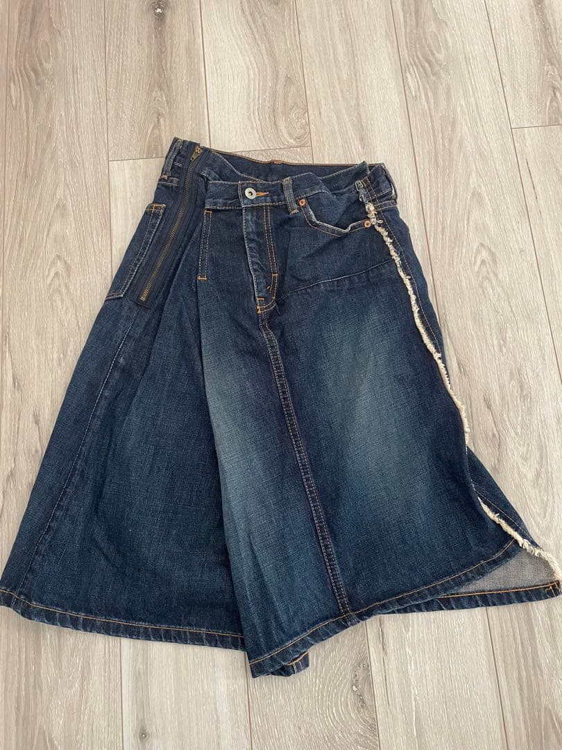 ジュンヤワタナベ デニムスカート　コムデギャルソン