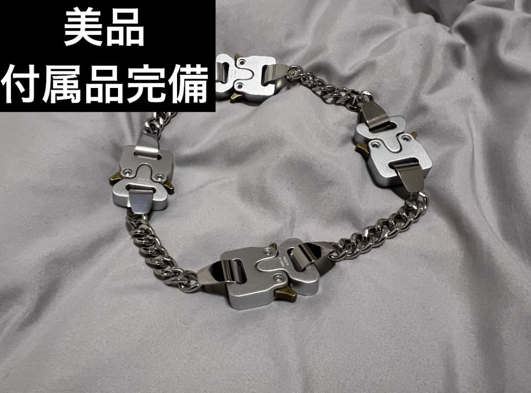 1017 alyx アリクス　hero チェーンネックレス　4連結式　シルバー