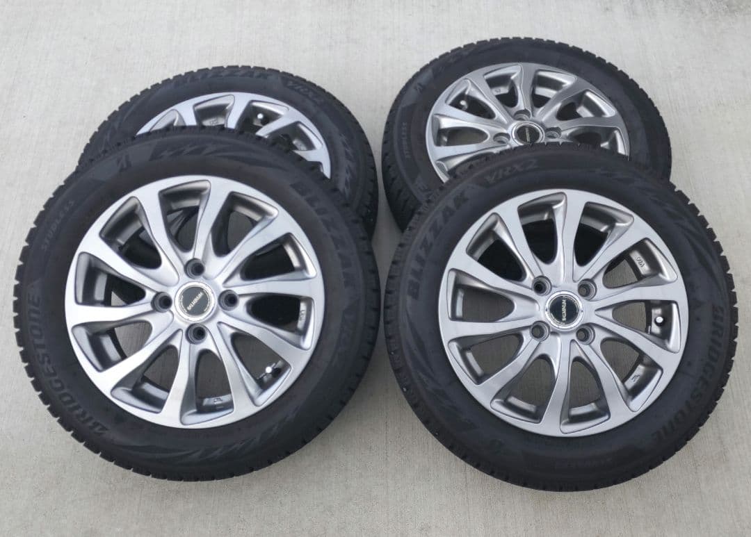 155/65R14 スタッドレスタイヤ ブリザックVRX 2