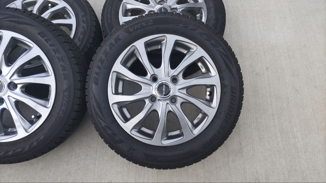 155/65R14 スタッドレスタイヤ ブリザックVRX 2