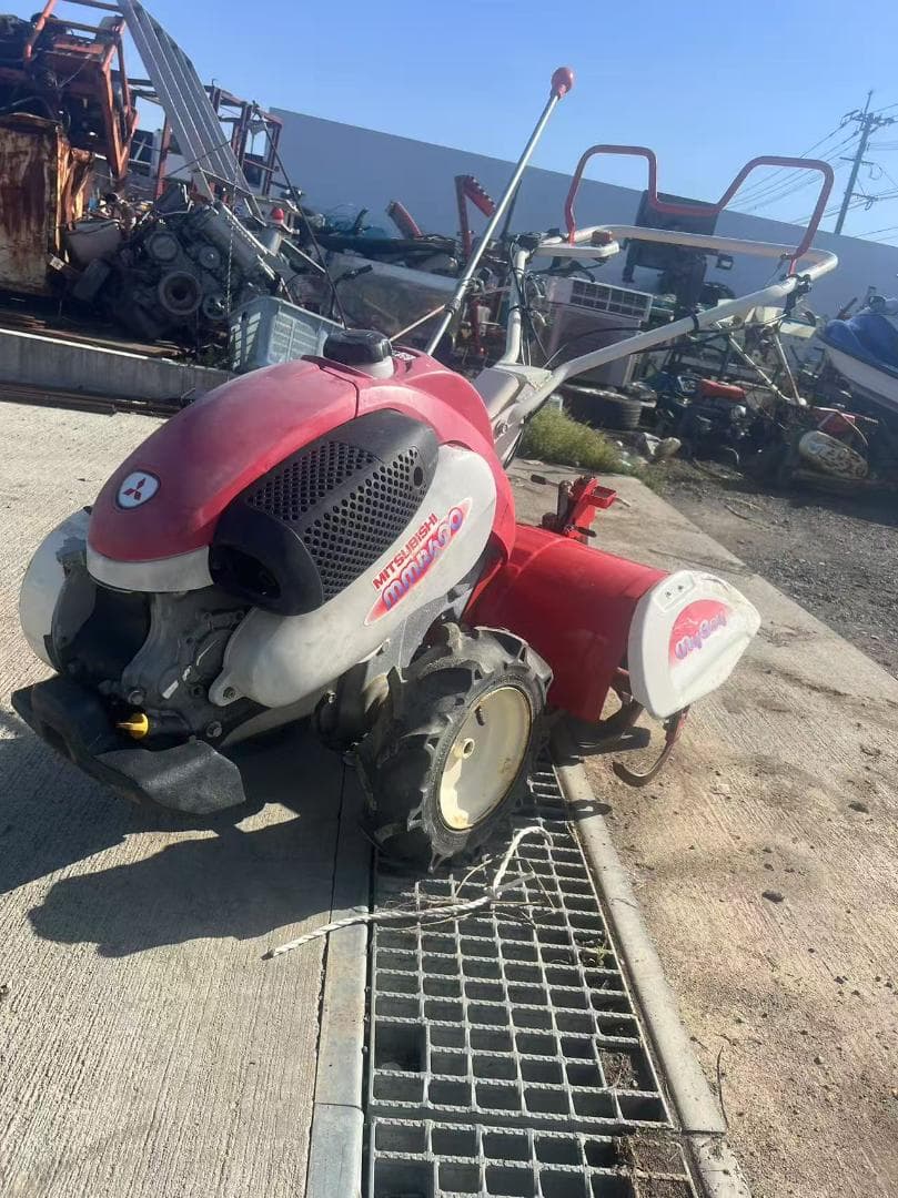【福岡県みやま市】動画あり　ミツビシ 耕耘機 MMR600A 6.3馬力