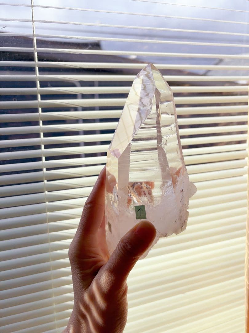 【即購入可】【特大841g】ブラジル•バイーア州産レムリアンシードクリスタル原石