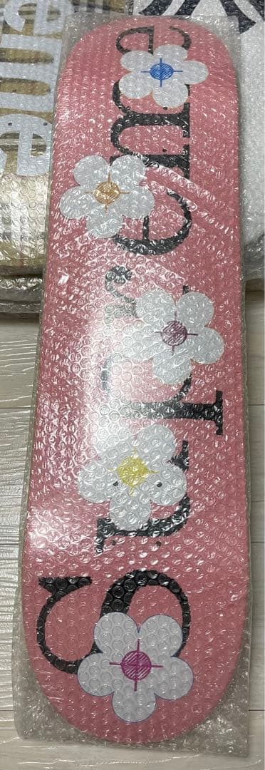 未使用　Supreme flower スケートボードデッキ