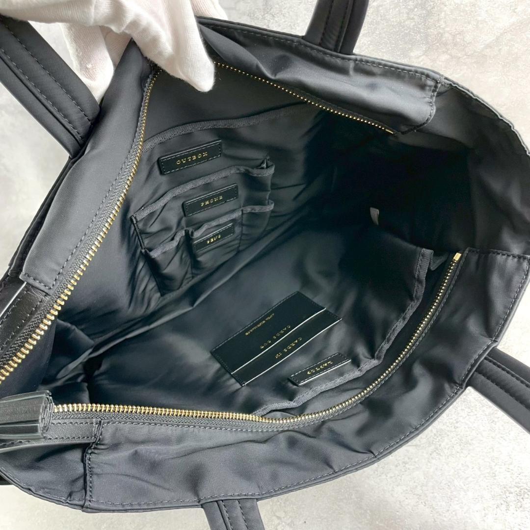 未使用級✨ アニヤハインドマーチ コミューター トートバッグ ハンド ブラック