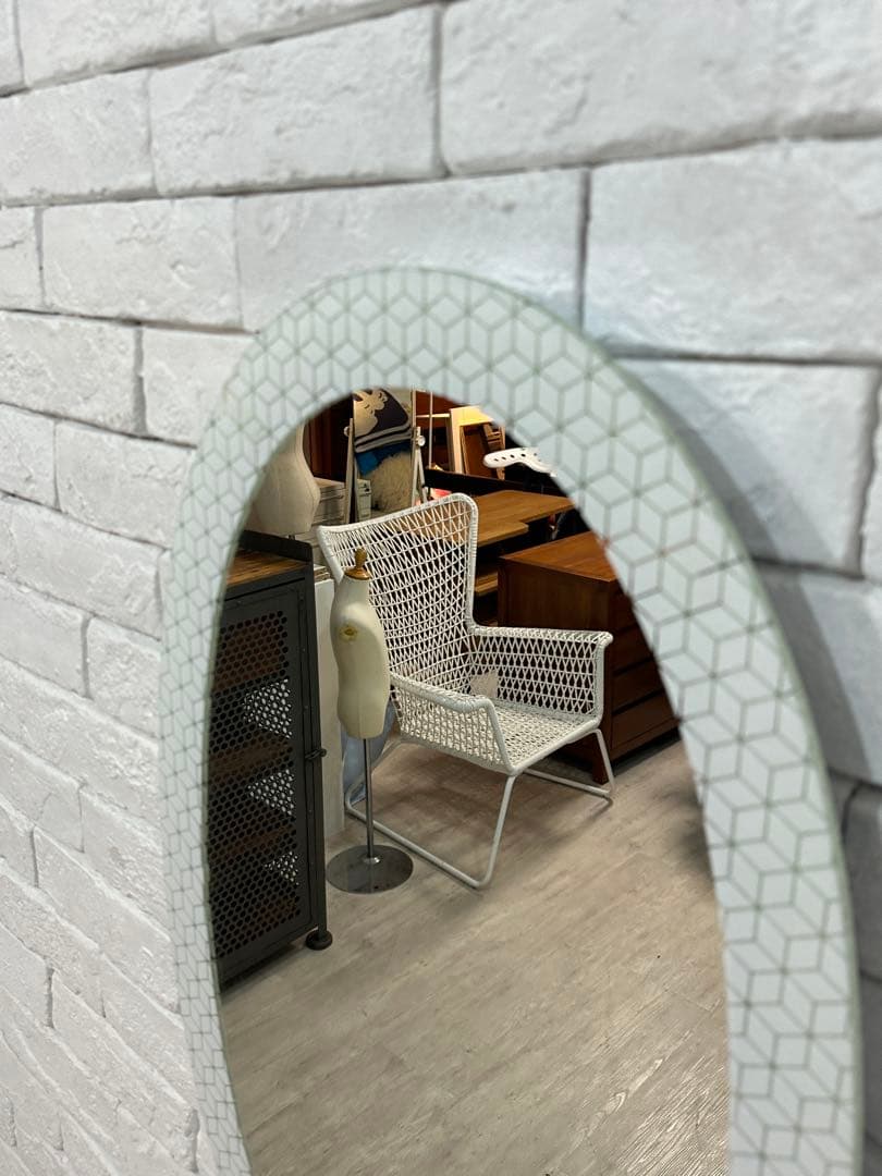 ⭐️【全国送料無料】定価2万円　壁掛け　ミラー　鏡　ウォール