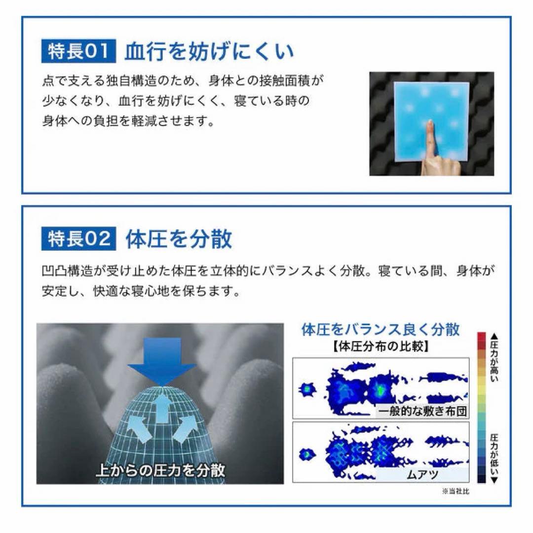 TY　MuAtsu ムアツ マットレス スタンダード シングル レギュラー