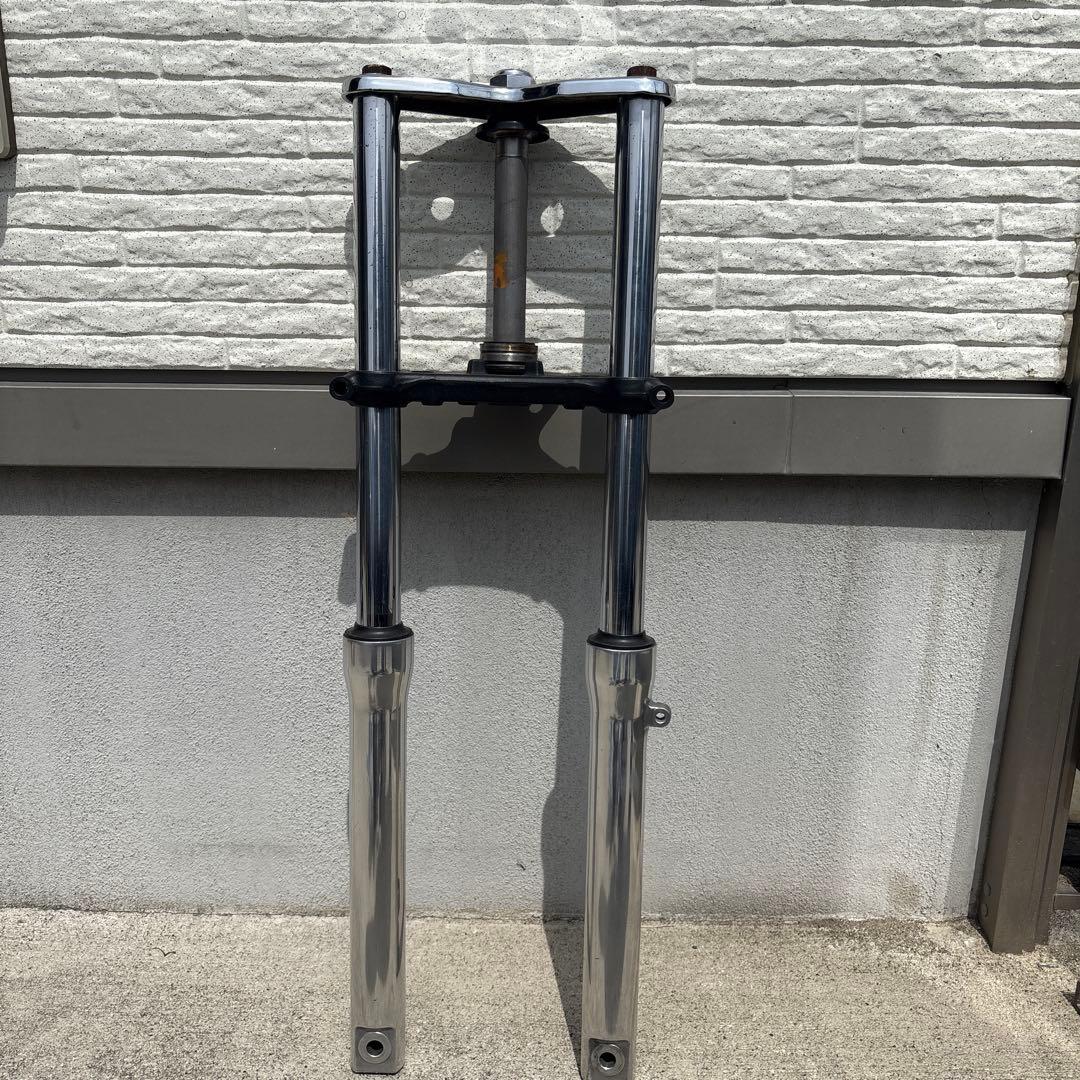 エイプ50 バフ掛け フロントホーク