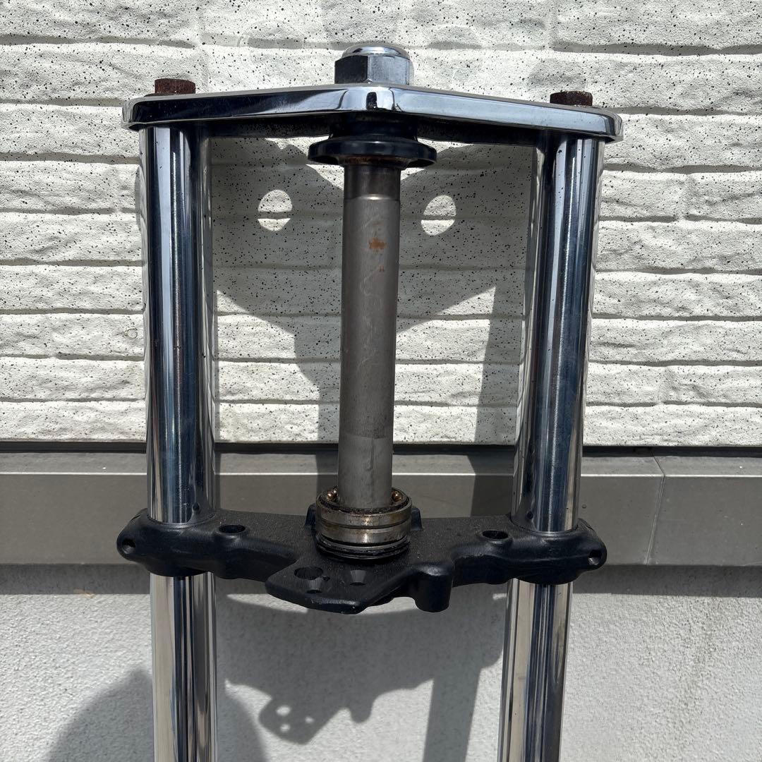 エイプ50 バフ掛け フロントホーク