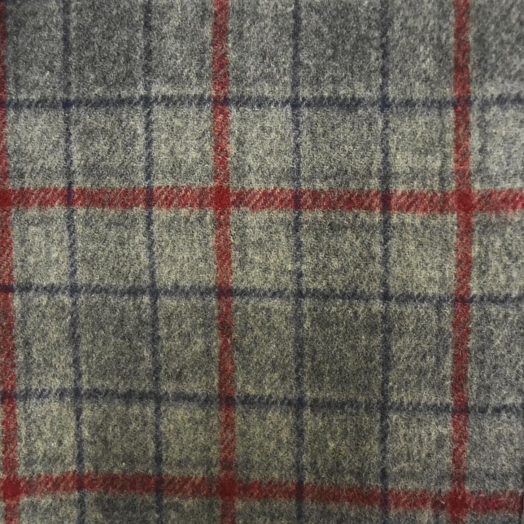 【上質】 日本製 マドモアゼルノンノン ウール フード ダッフルコート グレー♪