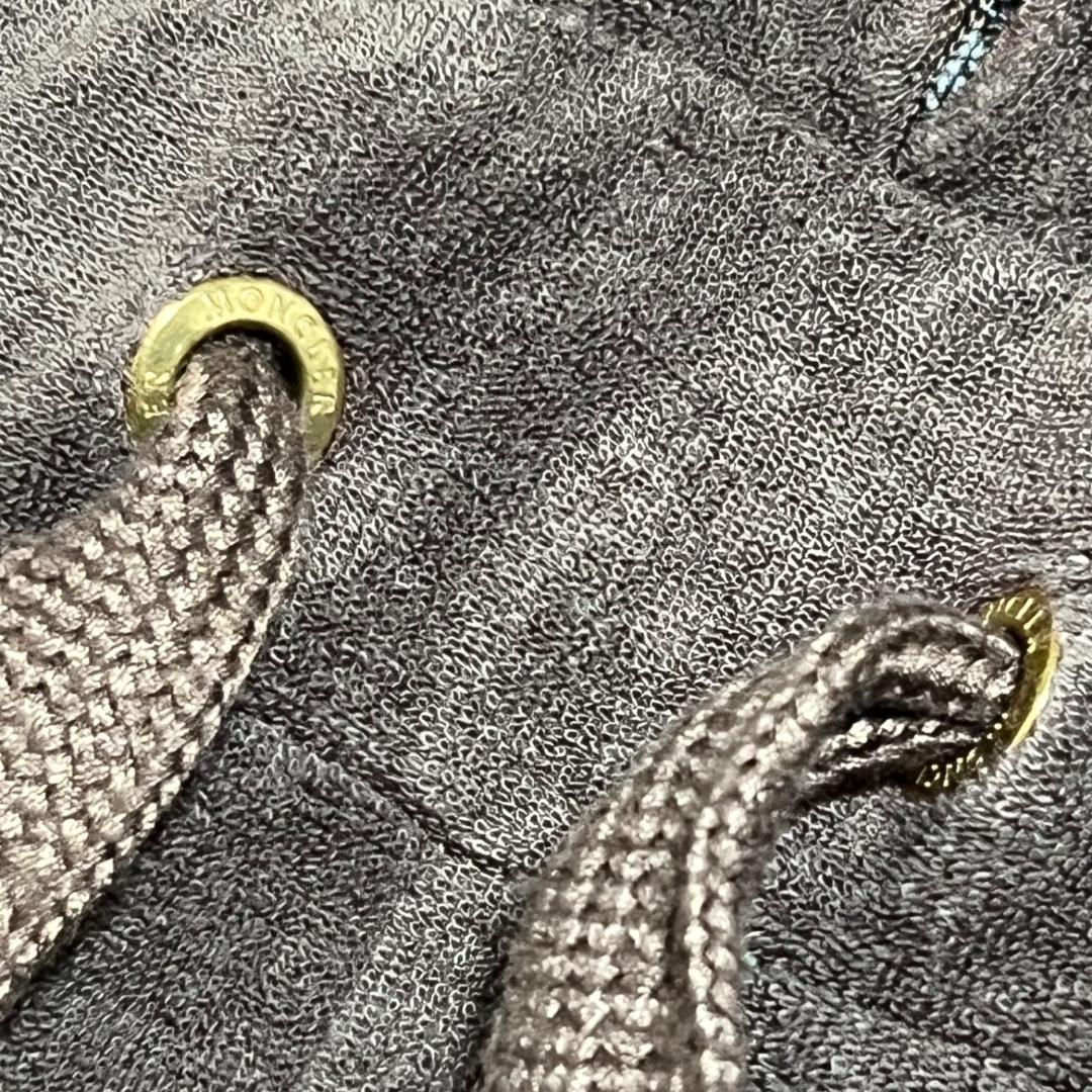 良品✨モンクレール 半袖オールインワン パイル地 パーカー ブラウン