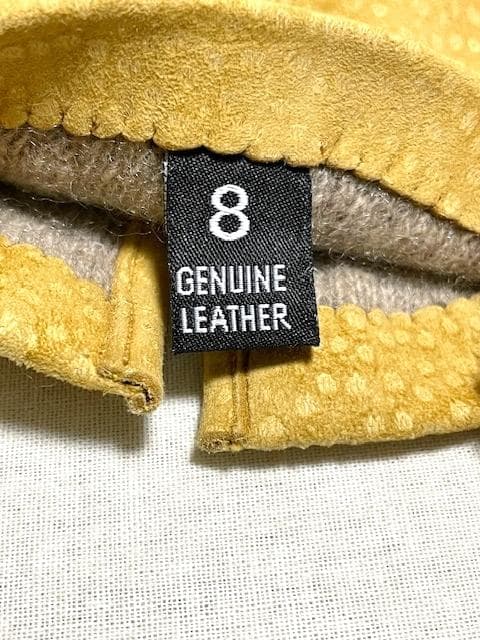 新品 FARNERARI EDGARDOカルピンチョスレザーグローブ×カシミヤ