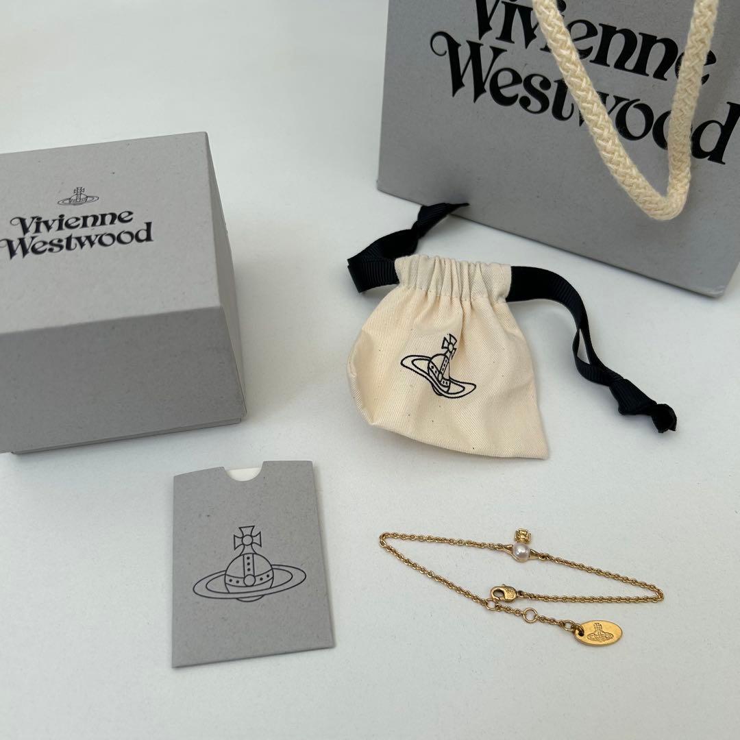 Vivienne Westwood ブレスレット ゴールド パール