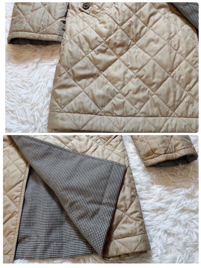 sincomo23様マッキントッシュフィロソフィー ウール 千鳥格子 リバーシ