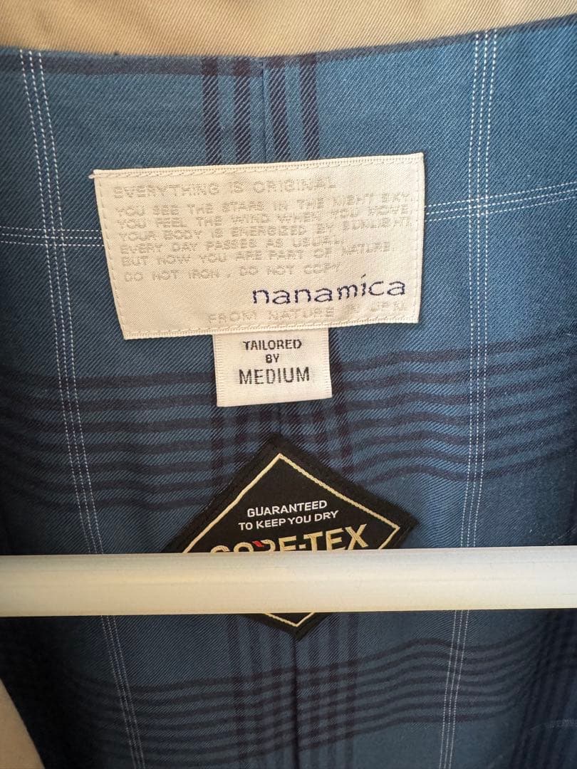 極美品 2LGORE-TEX Short Soutien Collar Coat