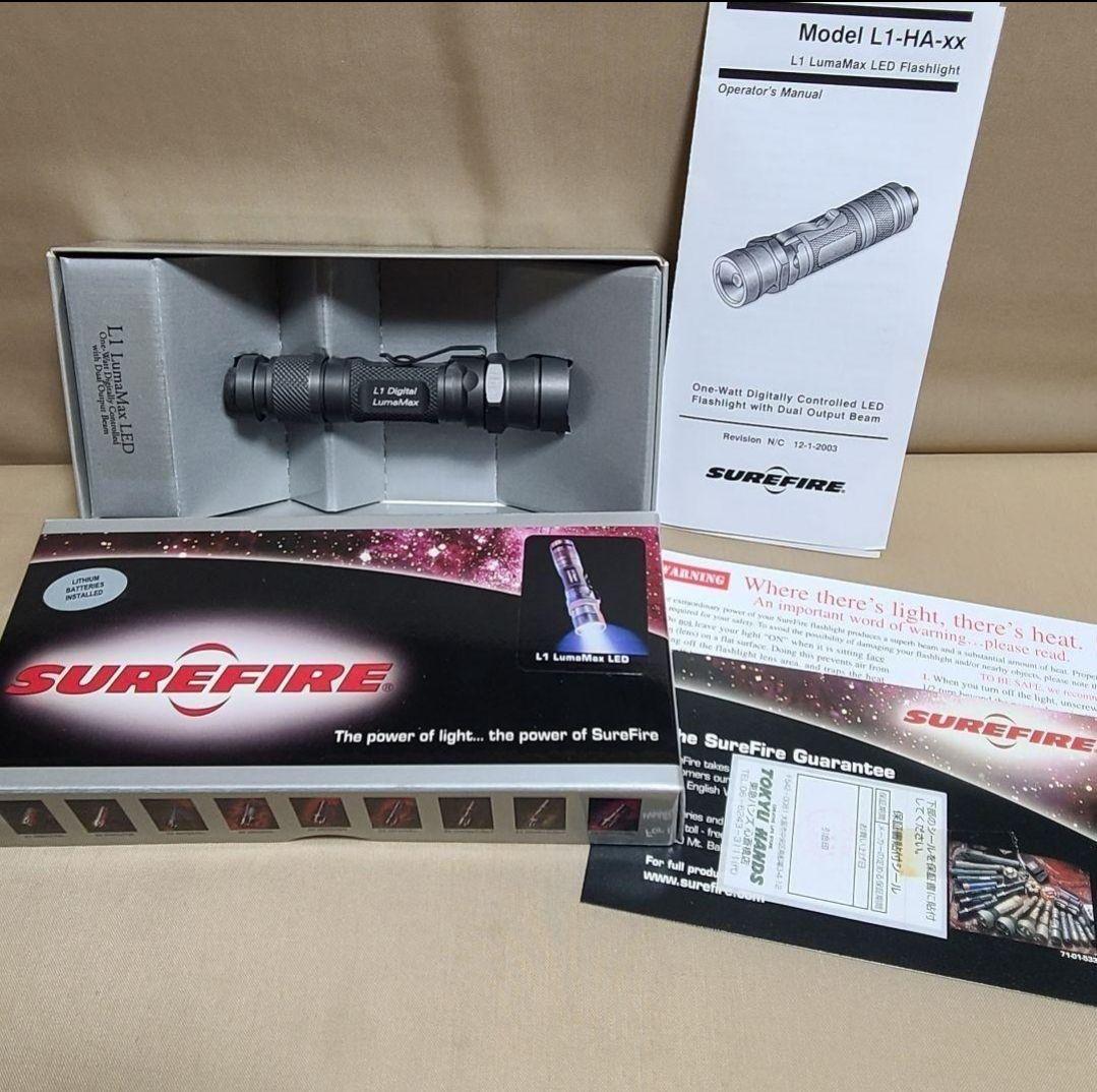 SUREFIRE L1 Digital LumaMax シュアファイア 希少品