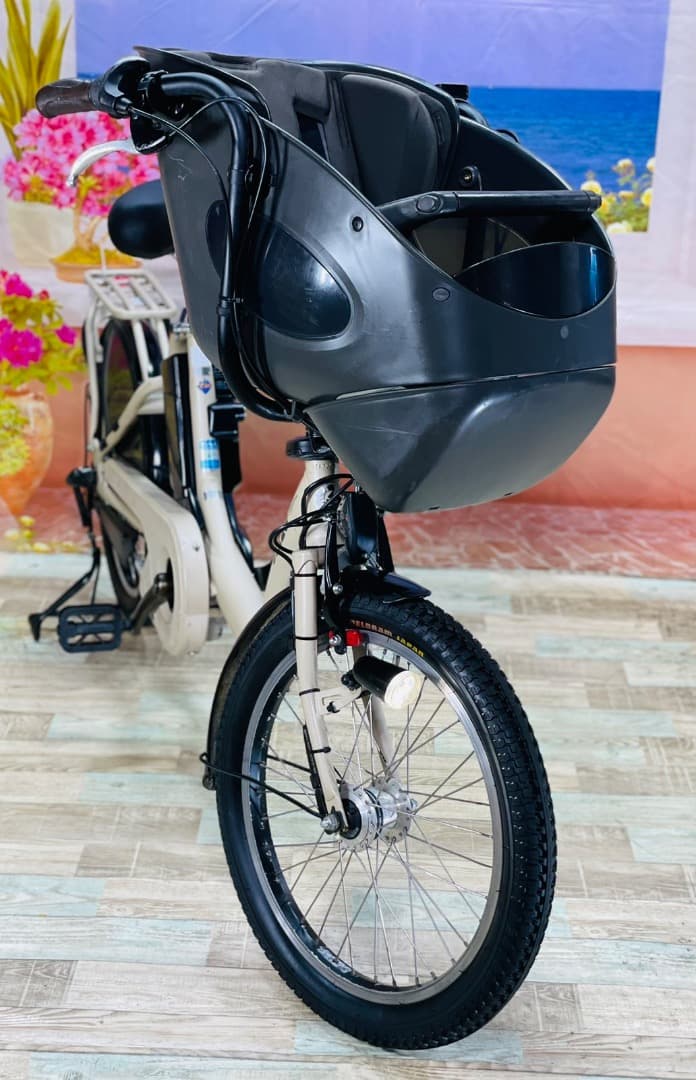 超人気！BIKKE ビッケ8.9AH⭐️ブリヂストン子供乗せ電動自転車Y2260