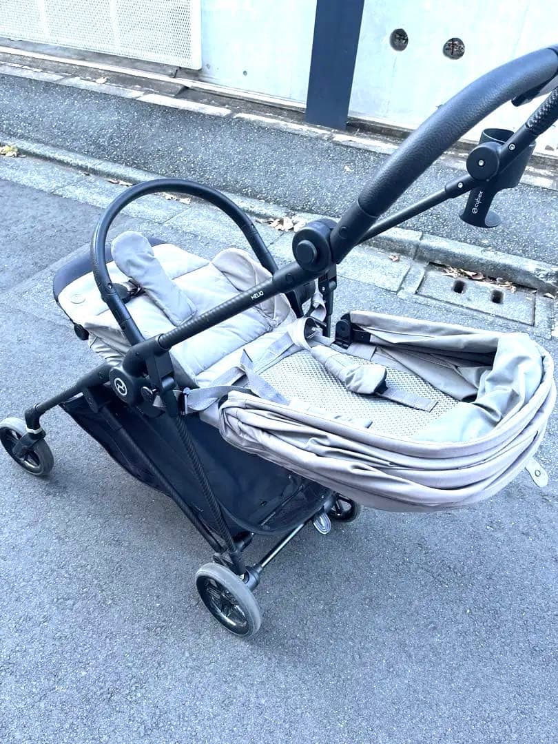 サイベックス　メリオ　カーボン　グレー ベビーカー