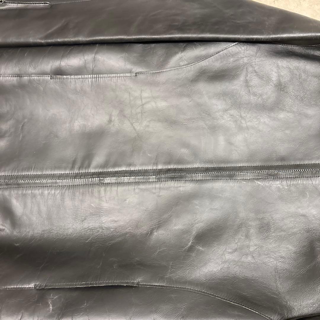 激レア⭐️RIP VAN WINKLE レザージャケット 牛革 ブラック　XL