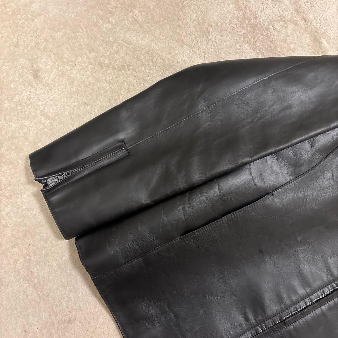 激レア⭐️RIP VAN WINKLE レザージャケット 牛革 ブラック　XL