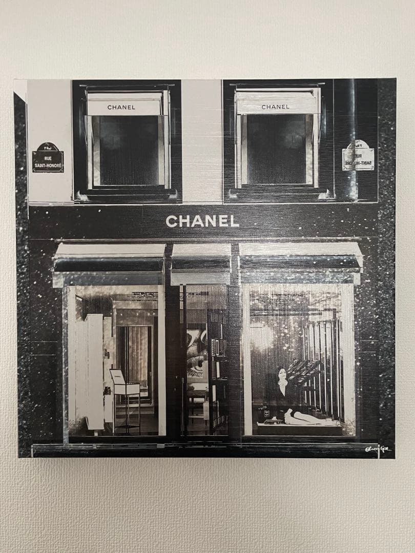 オリバー・ガルアート絵画 インテリア雑貨 シャネルショップデザイン