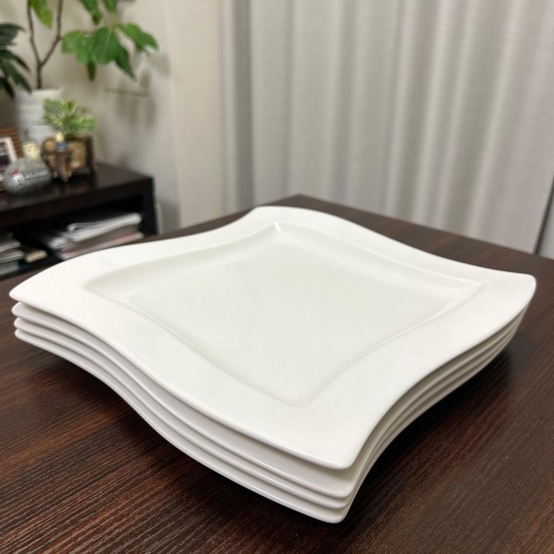 Villeroy&Boch ビレロイボッホ　ニューウェイブ　スクエア　プレート