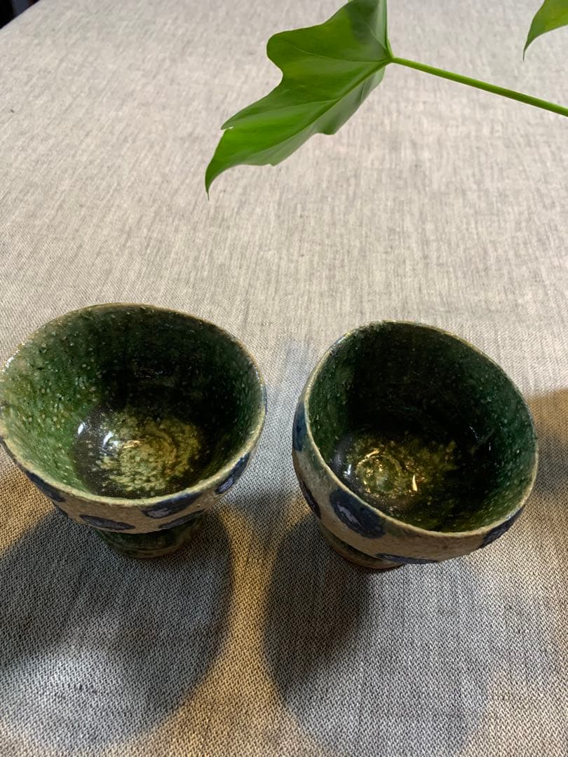 キムホノ　　ゴブレット　デザートカップ　未使用　初期作品　小野哲平　加藤つぶさ