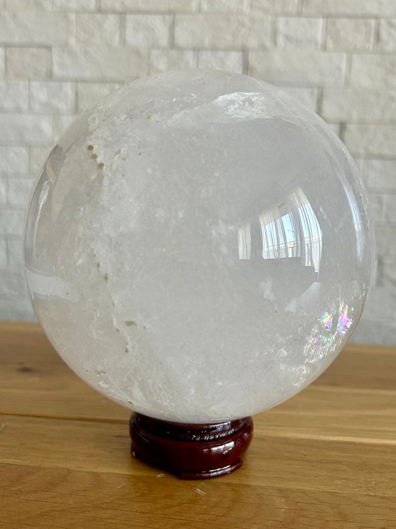 かおりちゃん【超希少✨】ライトニング水晶 3.6kg 大玉