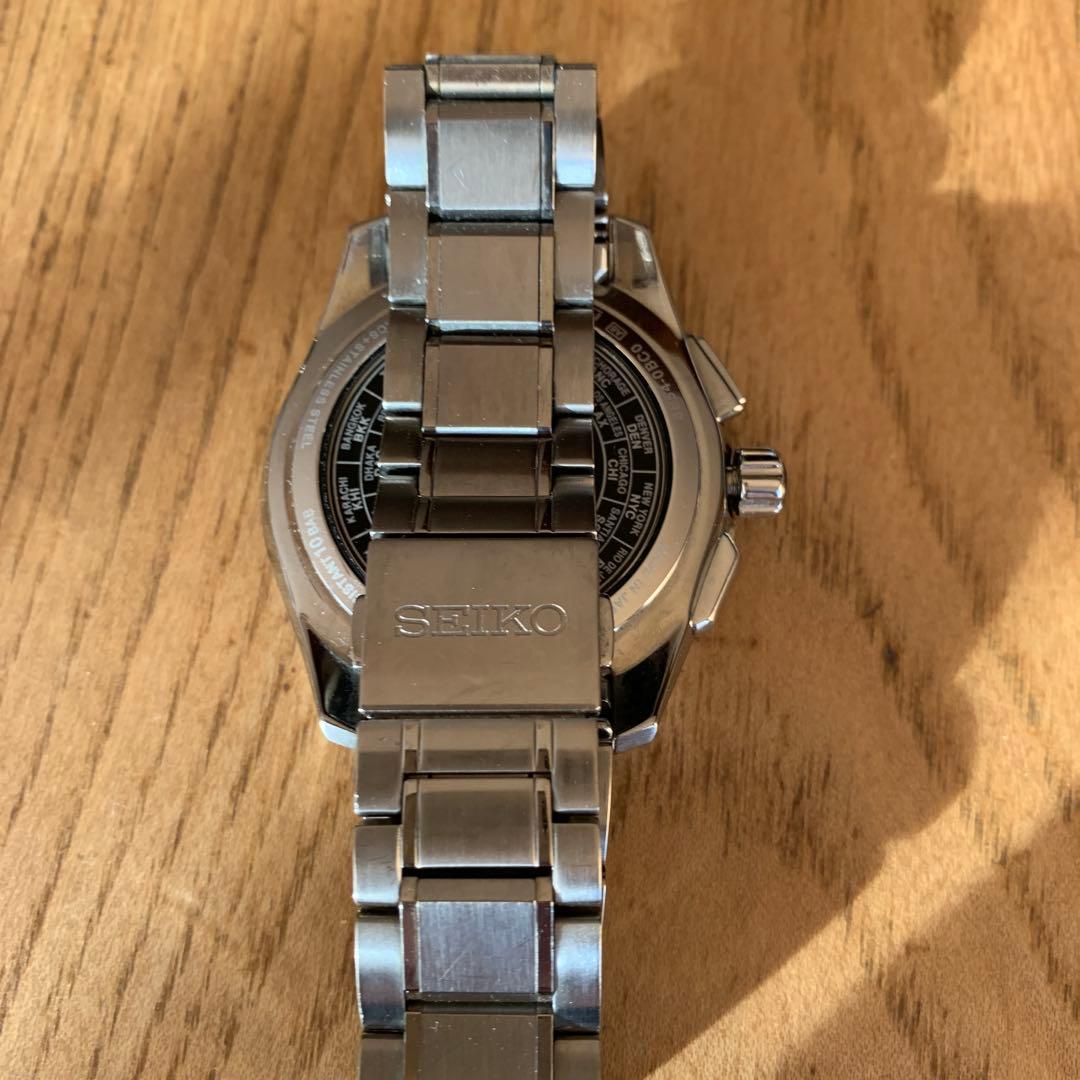 SEIKO ブライツ　ブラック アナログ時計