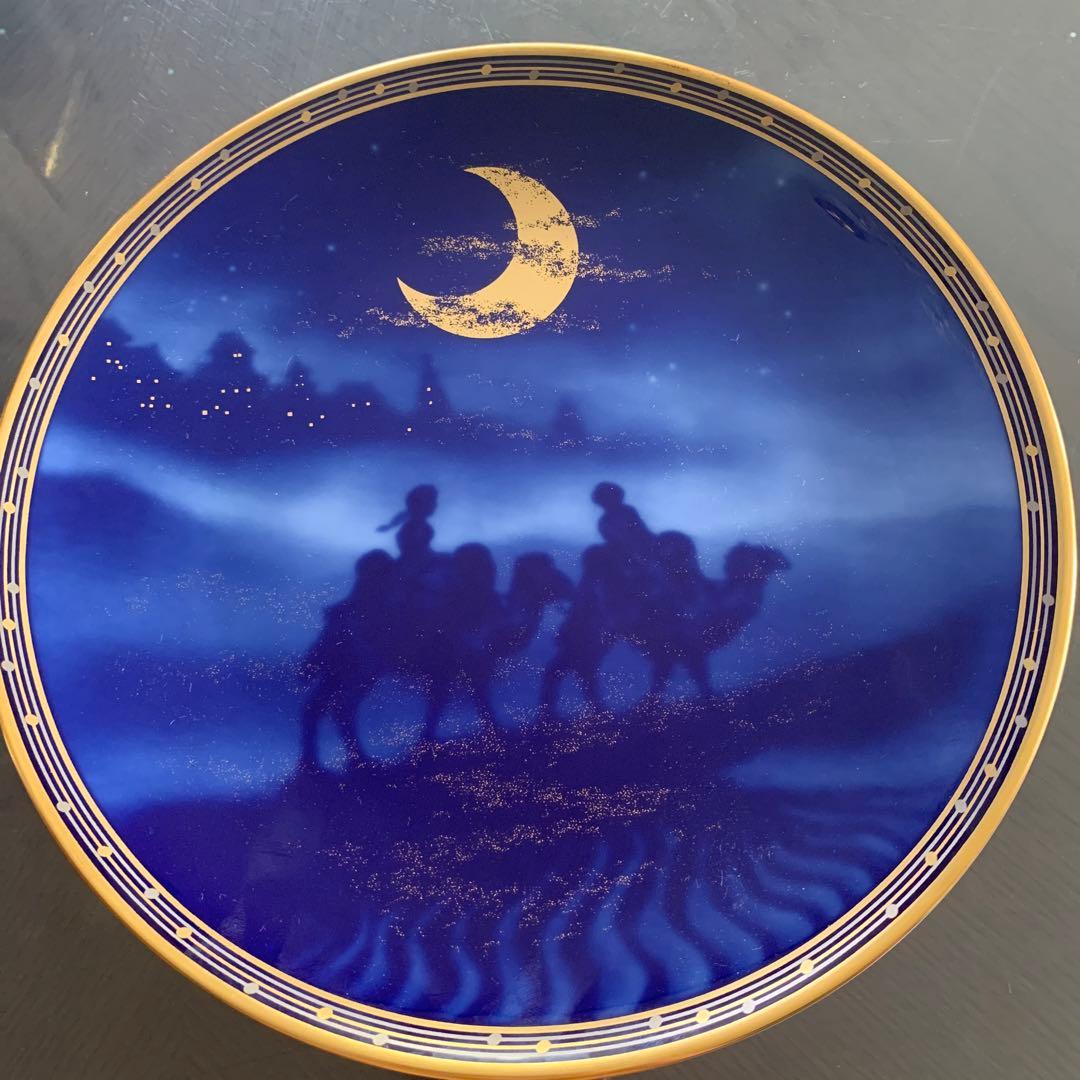 月の砂漠のお皿