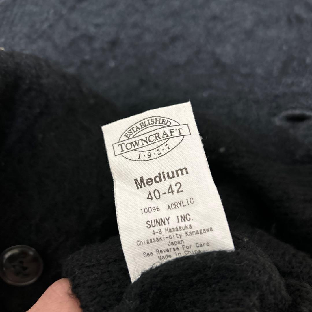 PENNEY'S TOWNCRAFT 復刻 ブラックモヘアカーディガン