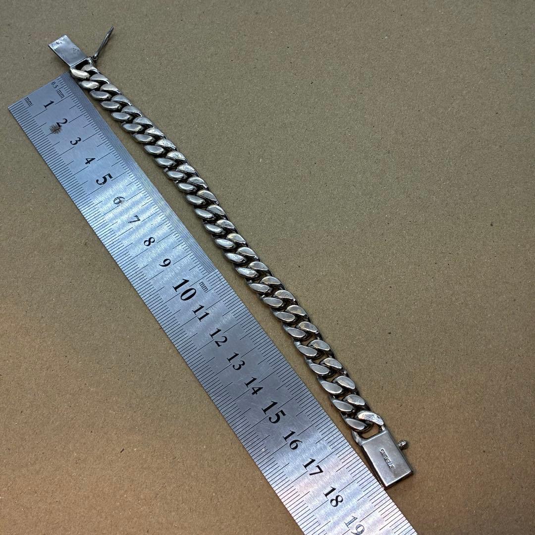 ブレスレット　極太　喜平　素材不明