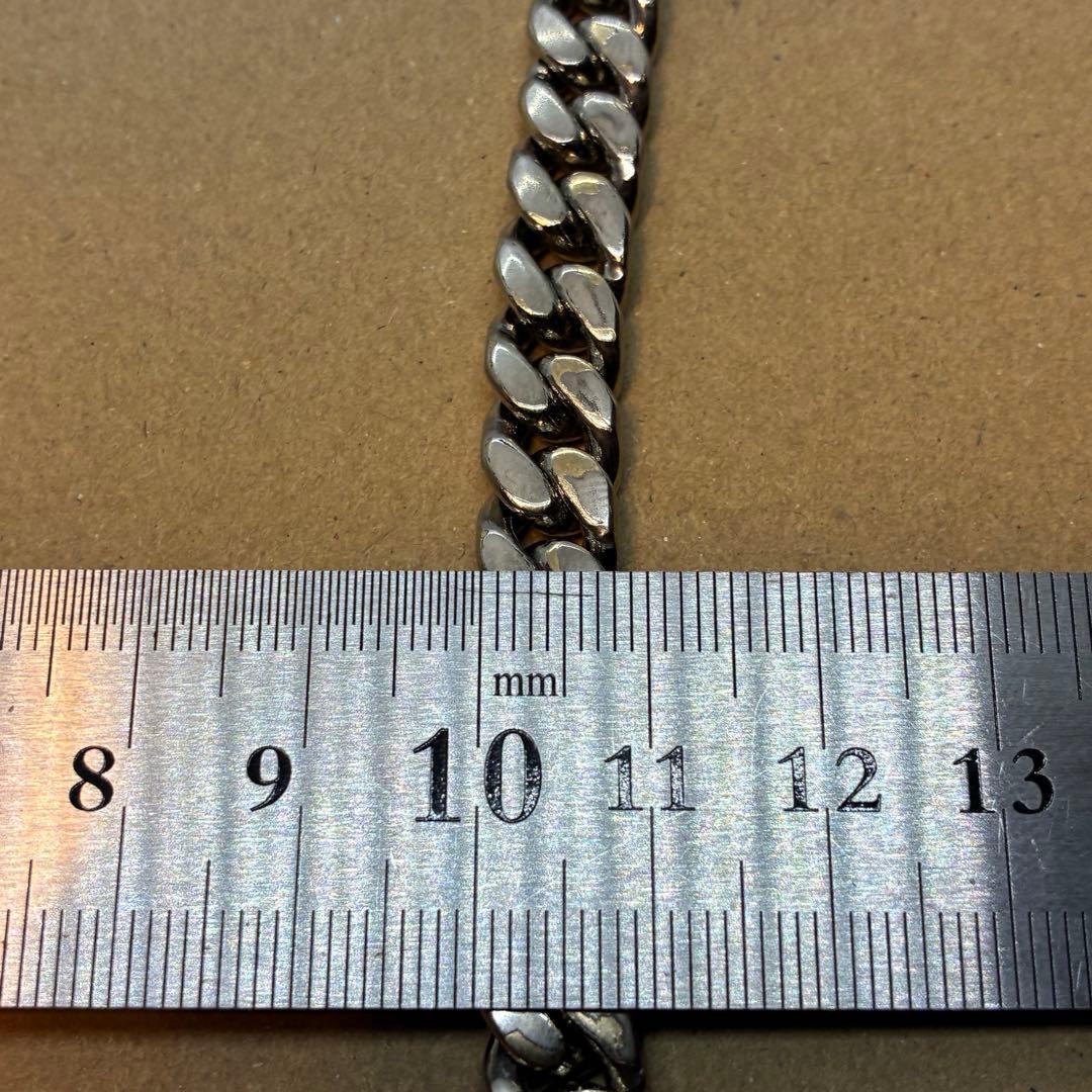 ブレスレット　極太　喜平　素材不明