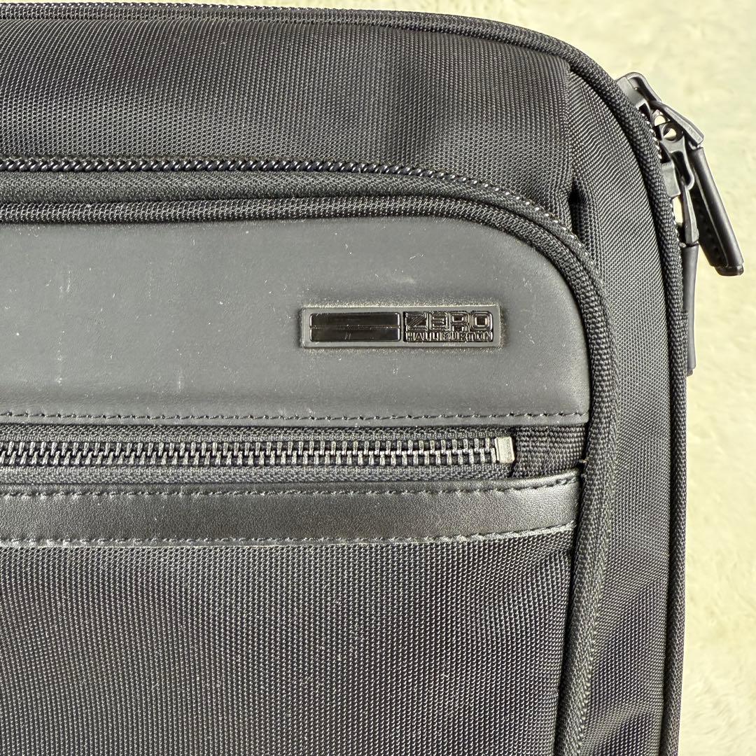 【美品】ゼロハリバートン キャリーケース 4輪 ナイロン ブラック 機内持込可